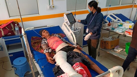 The impact of the quake was felt in Kathmandu and surrounding districts, and even in New Delhi in neighbouring India.&nbsp;(AP)