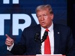 Trump claims credit for making DeSantis popular during his 2018 campaign for governor and criticizes him for running against him in the 2024 race. Joe Raedle/Getty Images/AFP (Photo by JOE RAEDLE / GETTY IMAGES NORTH AMERICA / Getty Images via AFP) Trump claims credit for making DeSantis popular during his 2018 campaign for governor and criticizes him for running against him in the 2024 race. Joe Raedle/Getty Images/AFP (Photo by JOE RAEDLE / GETTY IMAGES NORTH AMERICA / Getty Images via AFP)