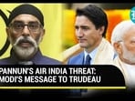 Indian High Commissioner to Canada commented on Pannun's viral video Indian High Commissioner to Canada commented on Pannun's viral video