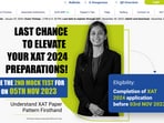 XAT 2024 second mock test today (xatonline.in) XAT 2024 second mock test today (xatonline.in)