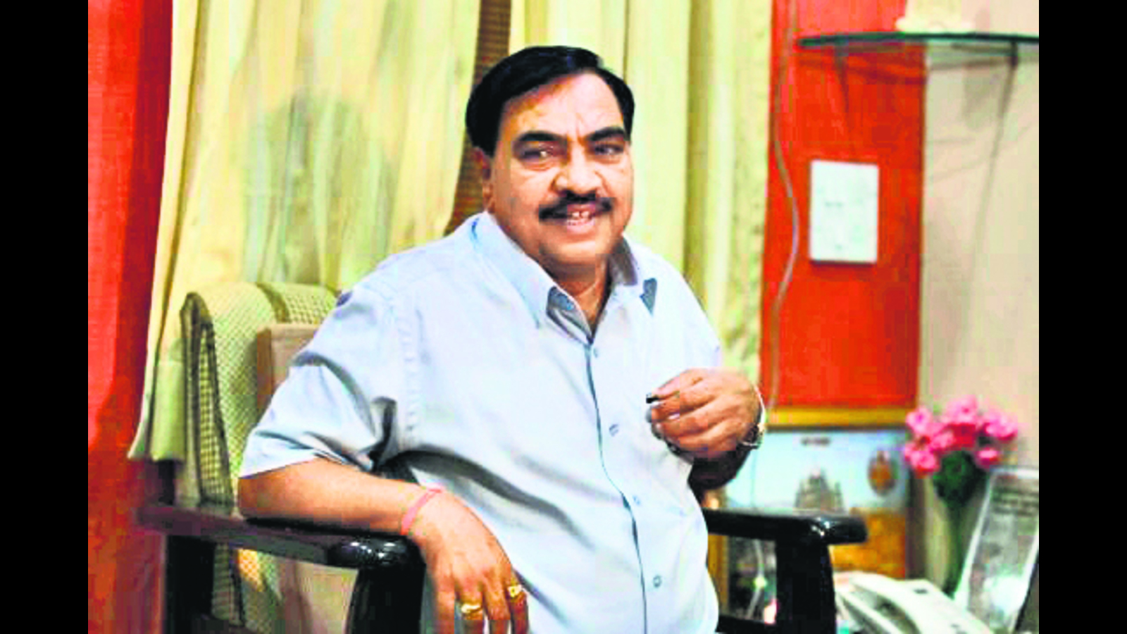 Former Maharashtra minister Eknath Khadse suffers heart attack | Mumbai news - Vimarsana News