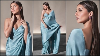 Tara Sutaria is a total stunner who can pull off any look to perfection. Whether it's a casual mini dress or a red carpet worthy gown, the actress knows how to turn heads with her incredible fashion sense. Tara is currently busy with the promotions of her upcoming film "Apurva" and her stunning promotional looks are nothing short of a visual treat for fashion lovers. Her latest look in a mesmerising saree is no exception and is sure to inspire your festive wardrobe. Scroll down to take some notes from the diva. (Instagram/@tarasutaria) Tara Sutaria is a total stunner who can pull off any look to perfection. Whether it's a casual mini dress or a red carpet worthy gown, the actress knows how to turn heads with her incredible fashion sense. Tara is currently busy with the promotions of her upcoming film "Apurva" and her stunning promotional looks are nothing short of a visual treat for fashion lovers. Her latest look in a mesmerising saree is no exception and is sure to inspire your festive wardrobe. Scroll down to take some notes from the diva. (Instagram/@tarasutaria)
