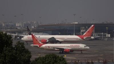 Air India passenger aircraft are seen on the tarmac at Chhatrapati Shivaji International airport in Mumbai, India, on February 14, 2023. (REUTERS/FILE) Air India passenger aircraft are seen on the tarmac at Chhatrapati Shivaji International airport in Mumbai, India, on February 14, 2023. (REUTERS/FILE)