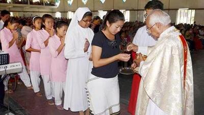 As per 2011 census, 87% of Mizoram’s population of 1.1 million are Christians. (Representative Image) As per 2011 census, 87% of Mizoram’s population of 1.1 million are Christians. (Representative Image)