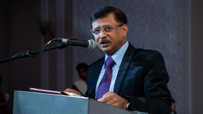 India’s High Commissioner to Ottawa Sanjay Kumar Verma at an event in Toronto, Canada last month. (India in Toronto/X) India’s High Commissioner to Ottawa Sanjay Kumar Verma at an event in Toronto, Canada last month. (India in Toronto/X)