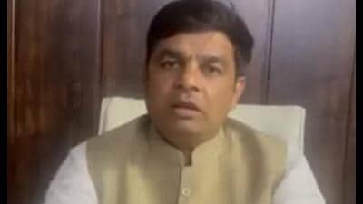 Jaipur :The BJP in Rajasthan on Sunday expelled party leader in Alwar Sandeep Dayma over his derogatory remark on gurdwaras and mosques at a recent rally in the Tijara assembly constituency. Jaipur :The BJP in Rajasthan on Sunday expelled party leader in Alwar Sandeep Dayma over his derogatory remark on gurdwaras and mosques at a recent rally in the Tijara assembly constituency.