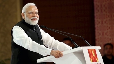 Prime Minister Narendra Modi at the Hindustan Times Leadership Summit in New Delhi on November 4. (ANI) Prime Minister Narendra Modi at the Hindustan Times Leadership Summit in New Delhi on November 4. (ANI)