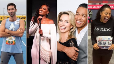 Celebrities participating in this year's NYC marathon (Instagram) Celebrities participating in this year's NYC marathon (Instagram)