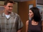 In one episode of Friends, Matthew Perry's character Chandler Bing was supposed to cheat on Courteney Cox's character Monica Geller.