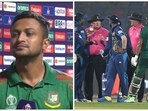 Bangladesh skipper Shakib Al Hasan said he felt like he "was at war" Bangladesh skipper Shakib Al Hasan said he felt like he "was at war"
