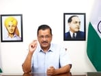 Delhi Chief Minister Arvind Kejriwal delivers a video message giving a bonus of  <span class='webrupee'>₹</span>7000 to Group B and Group C employees of Delhi Government