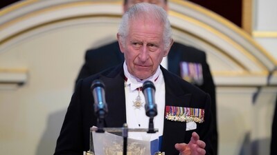 Britain's King Charles III. (AP)