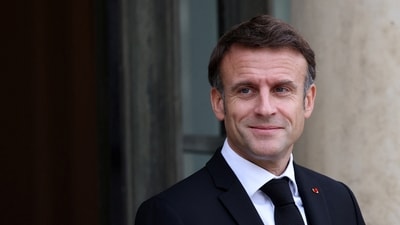 French President Emmanuel Macron (Reuters)