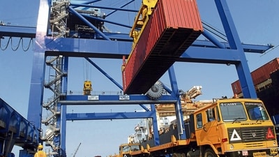 Mundra port in Gujarat (Mint File) Mundra port in Gujarat (Mint File)