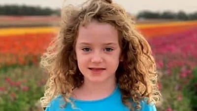 8-year-old Emily Hand is believed to be alive and held hostage in Gaza (Tom Hand via CNN)
