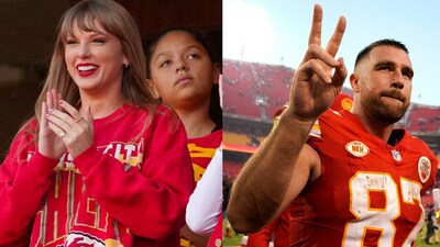 Taylor Swift and Travis Kelce (AP) Taylor Swift and Travis Kelce (AP)