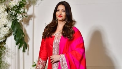 Aishwarya Rai looked beautiful in a red sharara with silver embroidery. She was last seen in Ponniyin Selvan I and II and has been widely praised for her performance in the Mani Ratnam 2-part film. Aishwarya Rai looked beautiful in a red sharara with silver embroidery. She was last seen in Ponniyin Selvan I and II and has been widely praised for her performance in the Mani Ratnam 2-part film. 