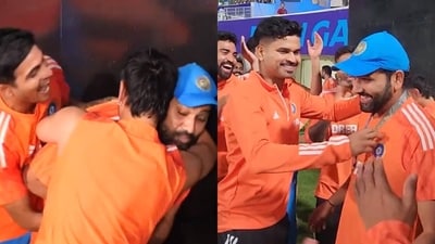 Rohit won the popular medal this time (BCCI) Rohit won the popular medal this time (BCCI)