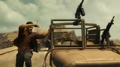 Salman Khan in a still from Tiger 3 trailer. Salman Khan in a still from Tiger 3 trailer.