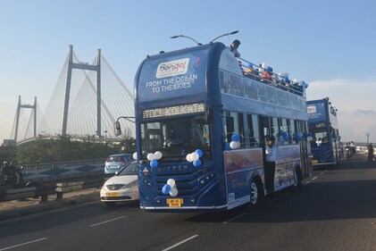 In 2020, Kolkata reintroduced diesel double-decker buses, primarily operating on tourist routes. (HT Photo) In 2020, Kolkata reintroduced diesel double-decker buses, primarily operating on tourist routes. (HT Photo)