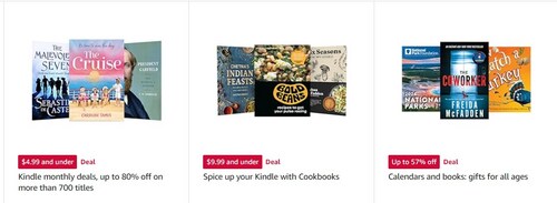 Huge discounts on books and calendars (Amazon) Huge discounts on books and calendars (Amazon)