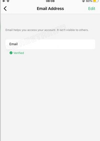 The new 'Email Address' section within the app settings (Image courtesy: WABetaInfo)