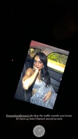 Sobhita Dhulipala's post late Sunday night. Sobhita Dhulipala's post late Sunday night.