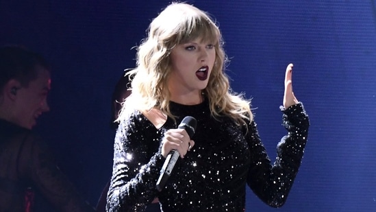 FILE - Taylor Swift performs during her "Reputation Stadium Tour" at MetLife Stadium, July 20, 2018, in East Rutherford, N.J. New Jersey Gov. Phil Murphy spent nearly $1,000 on concessions at MetLife Stadium while attending Swift’s 2018 Reputation tour. Now, he’s asking the Democratic State Committee to reimburse those expenses along with nearly $12,000 in purchases he made at MetLife using his taxpayer-funded expense account. (Photo by Evan Agostini/Invision/AP, File) (Evan Agostini/Invision/AP)