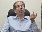 Shiv Sena (UBT) chief Uddhav Thackeray (Photo by Vijay Bate/HT Photo) Shiv Sena (UBT) chief Uddhav Thackeray (Photo by Vijay Bate/HT Photo)