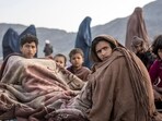 Afghan refugees settle in a camp near the Torkham Pakistan-Afghanistan border in Torkham. (AP) Afghan refugees settle in a camp near the Torkham Pakistan-Afghanistan border in Torkham. (AP)