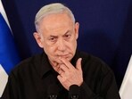 Israeli Prime Minister Benjamin Netanyahu speaks during a press conference in Tel Aviv.