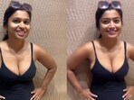 The image features Zara Patel (left) and Rashmika Mandanna’s deepfake (right). 