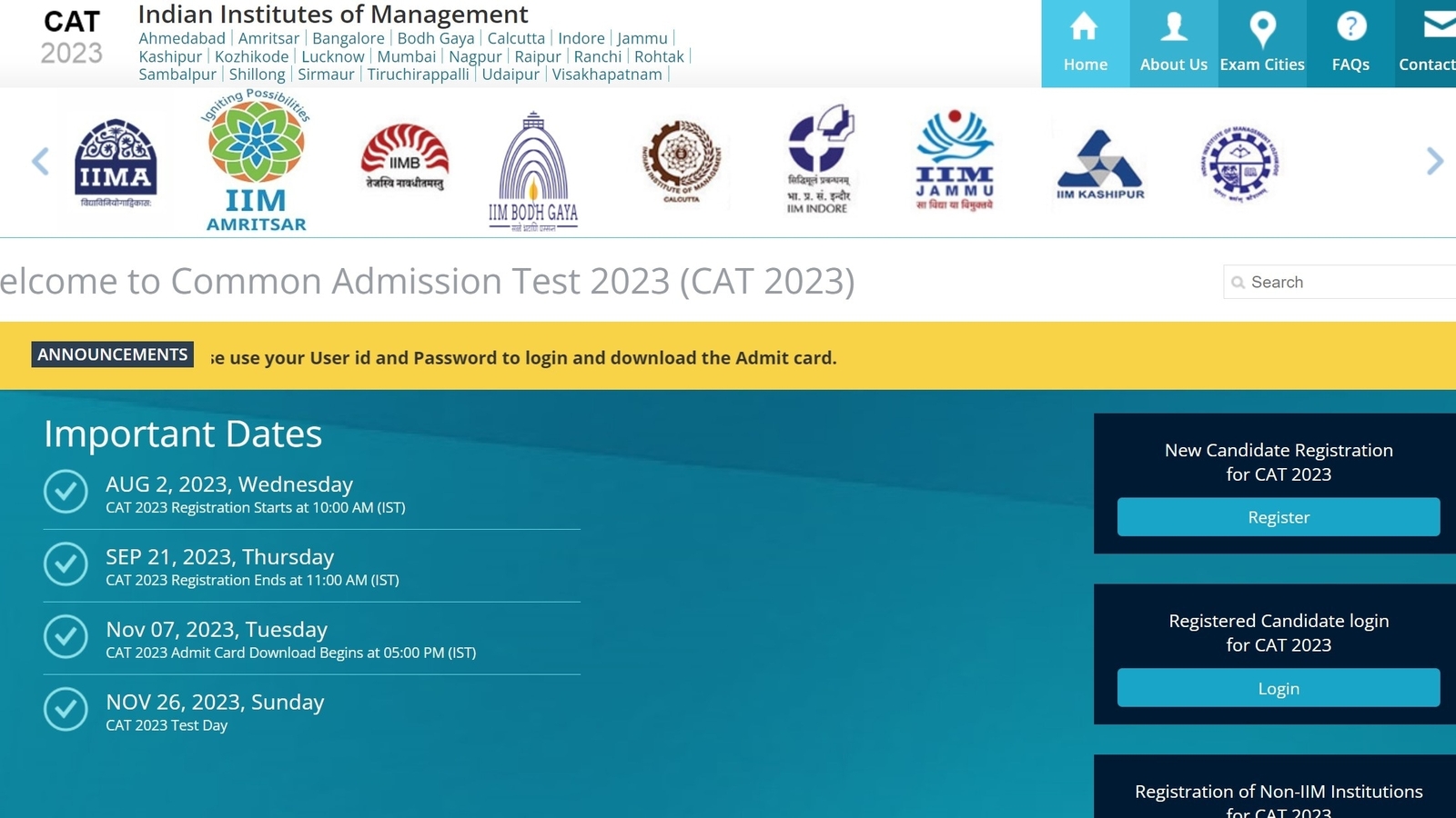 CAT 2023 admit cards released on iimcat.ac.in, direct link here - Vimarsana News