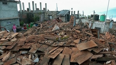 Nepal was jolted by a 6.4 magnitude earthquake just before midnight last Friday. Since then the nation has felt several aftershocks. (ANI )