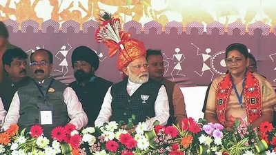 "Whenever the Congress comes to power in the country, terrorists and Naxalites get emboldened. News of bomb blasts and murders are reported from here and there. Wherever the Congress is in power, the rule of crime and loot prevails there," PM Modi said. (ANI) "Whenever the Congress comes to power in the country, terrorists and Naxalites get emboldened. News of bomb blasts and murders are reported from here and there. Wherever the Congress is in power, the rule of crime and loot prevails there," PM Modi said. (ANI)