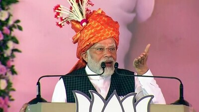 "You can't imagine how much Congress tried to stop (Droupadi Murmu from becoming the first Tribal President of India), but it was the BJP which ensured this honour to her," he said. (ANI) "You can't imagine how much Congress tried to stop (Droupadi Murmu from becoming the first Tribal President of India), but it was the BJP which ensured this honour to her," he said. (ANI)