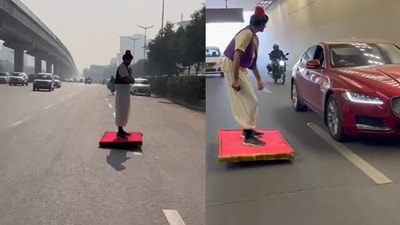 Snapshot of 'Aladdin' in Gurugram. (Reddit) Snapshot of 'Aladdin' in Gurugram. (Reddit)