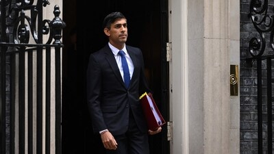 Britain's Prime Minister Rishi Sunak (AFP)