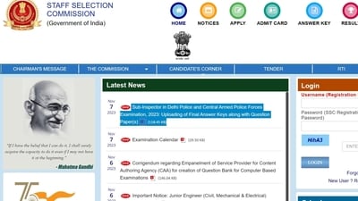 SSC releases final answer key for Sub-Inspector exam 2023 SSC releases final answer key for Sub-Inspector exam 2023