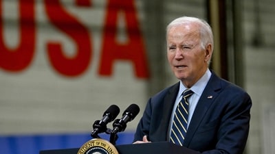 Joe Biden Approval Rating: US president Joe Biden delivers remarks. (AFP) Joe Biden Approval Rating: US president Joe Biden delivers remarks. (AFP)