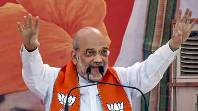 Union home minister Amit Shah. (PTI) Union home minister Amit Shah. (PTI)