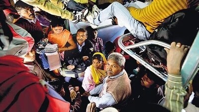 Another important finding was that more than 50 lakh Biharis were living outside the state in search of livelihood or better education opportunities. (File)