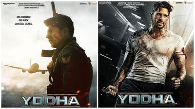 New posters of Sidharth Malhotra's Yodha out now. New posters of Sidharth Malhotra's Yodha out now.