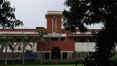 Delhi Air Pollution: Hindu College develops hybrid air disinfection machine (HT Archive) Delhi Air Pollution: Hindu College develops hybrid air disinfection machine (HT Archive)