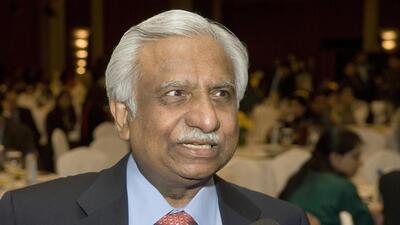 naresh goyal chairman jet airways.photographed at Hindustan times leadership summit nov 22nd 2008 Ramesh Pathania