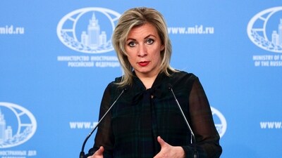 Russian Foreign Ministry spokesperson Maria Zakharova (via AP) Russian Foreign Ministry spokesperson Maria Zakharova (via AP)