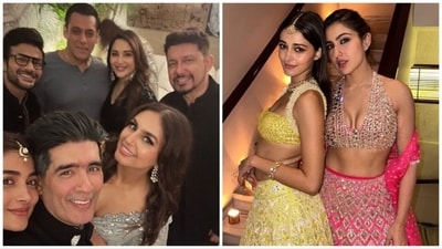 Many celebs attended star-studded Diwali party hosted by Manish Malhotra on Sunday. Many celebs attended star-studded Diwali party hosted by Manish Malhotra on Sunday.