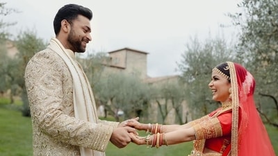 Varun Tej and Lavanya Tripathi married in Italy on November 1. Varun Tej and Lavanya Tripathi married in Italy on November 1.