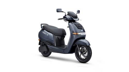 TVS iQube S is the mid-spec version of the electric scooter. TVS iQube S is the mid-spec version of the electric scooter.