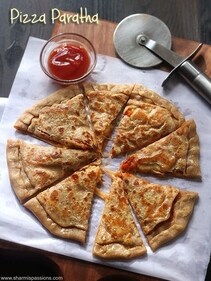 Cheese Burst Pizza Paratha (Pinterest) Cheese Burst Pizza Paratha (Pinterest)